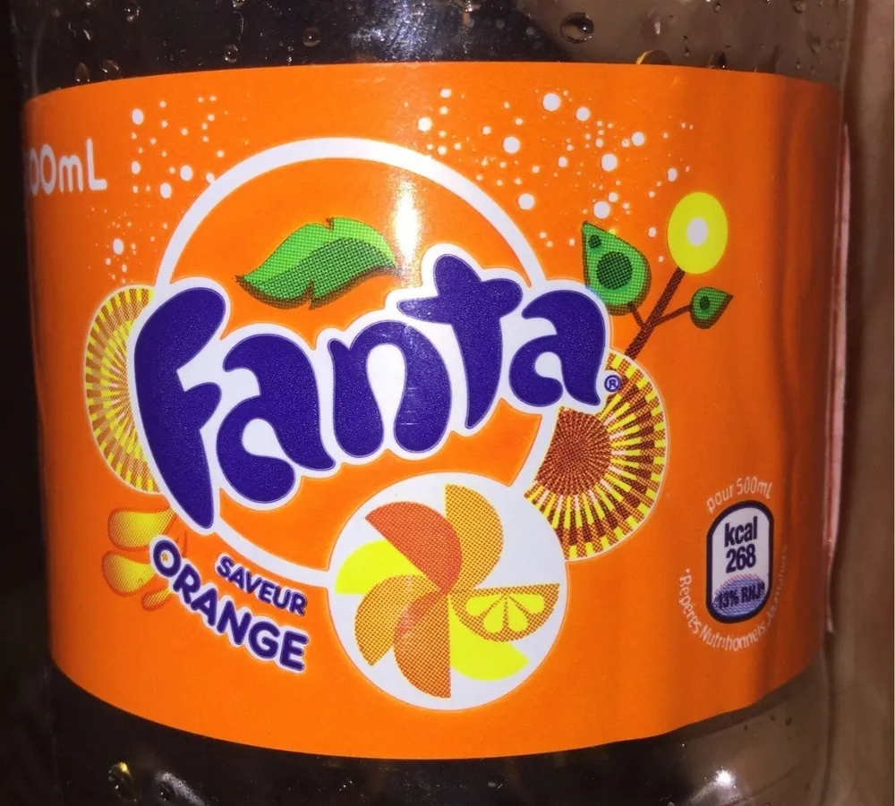 Fanta saveur orange