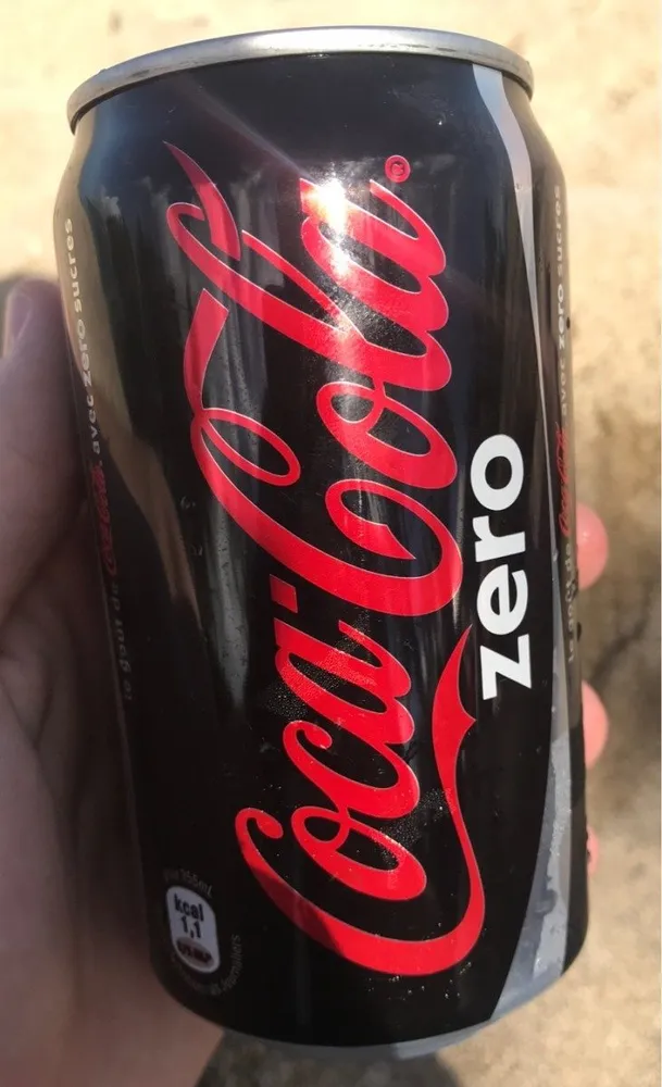 Coca cola zero sucre