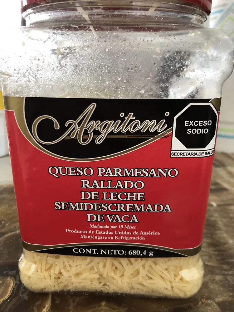 Queso Parmesano Rallado