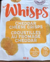 Cheddar cheese crisps