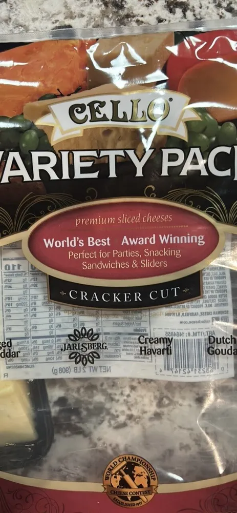Variety Pack Premium Sliced Cheeses
