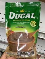 Refried black beans