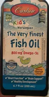 Carlson fish oil 800mg omega 3s