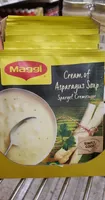 Cream of asparagus soup