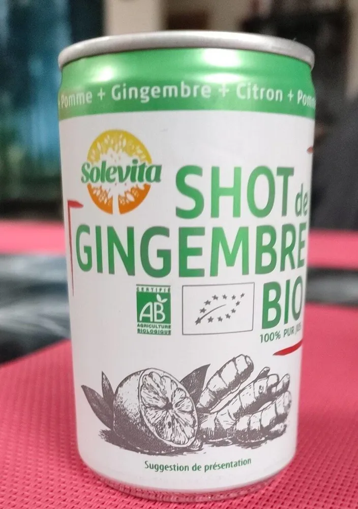 Short de gingembre bio