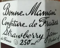 Confiture de fraises