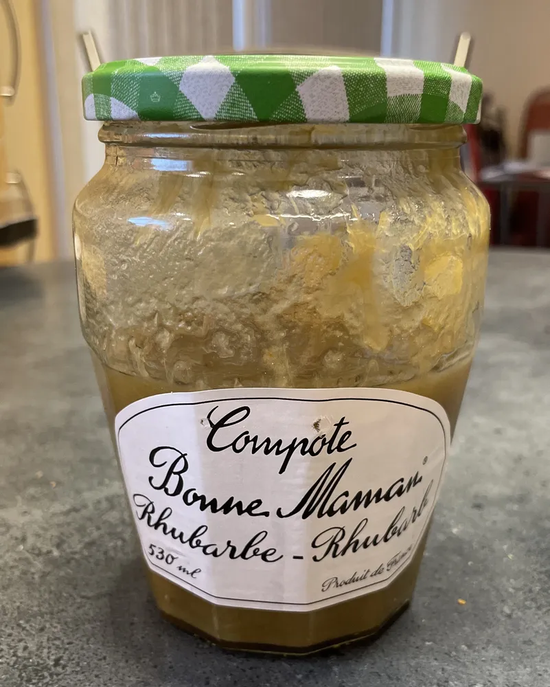 Compote Rhubarbe