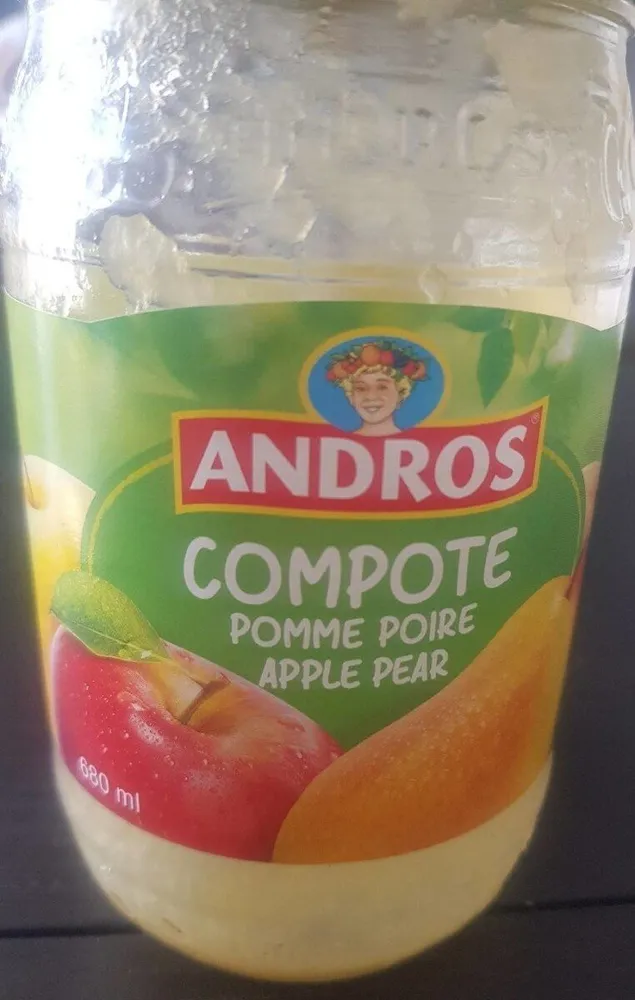 Compote pomme poire