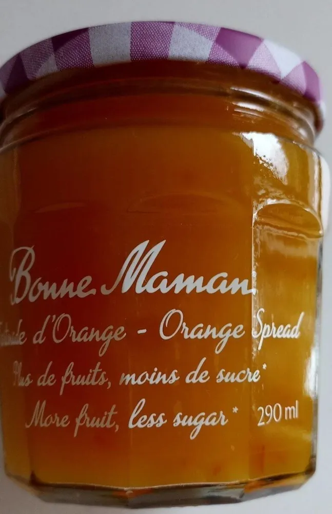 Orange Fruit Spread