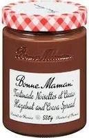 Tartinades noisettes et cacao