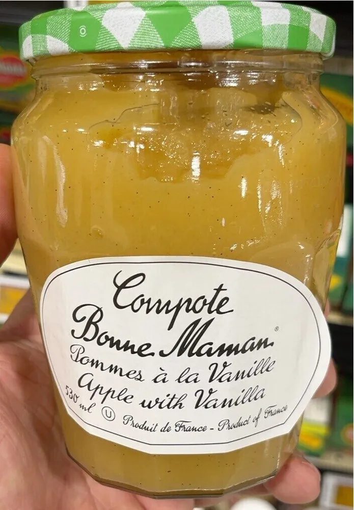 Apple with Vanilla Compote