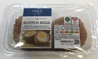 2 pork scotch eggs