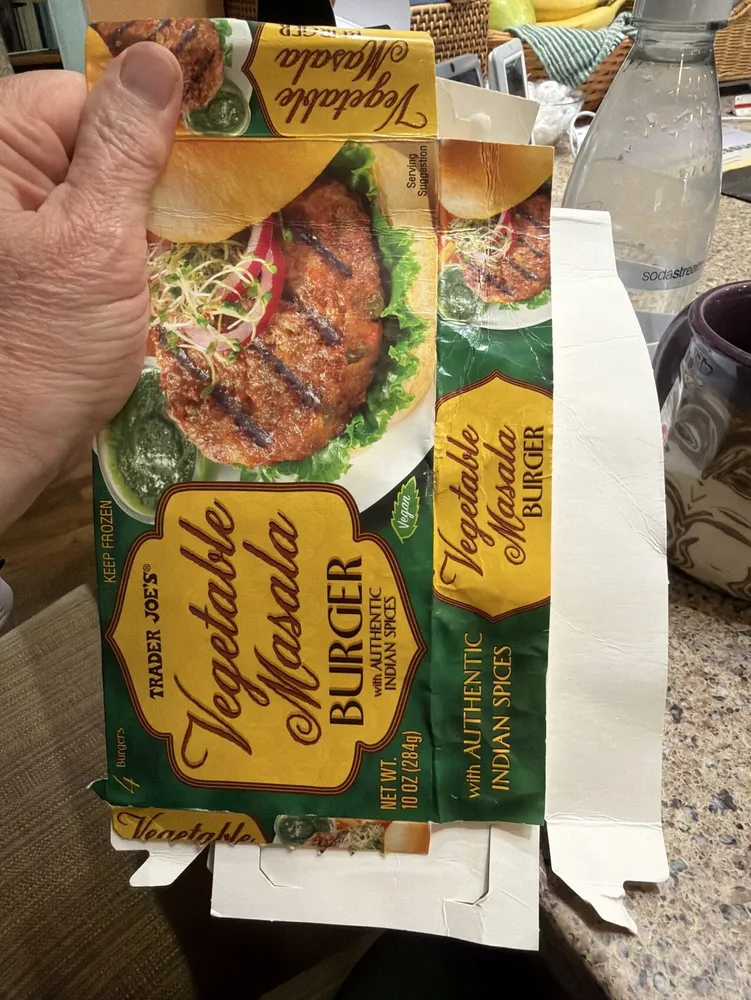 Vegetable masala burgers