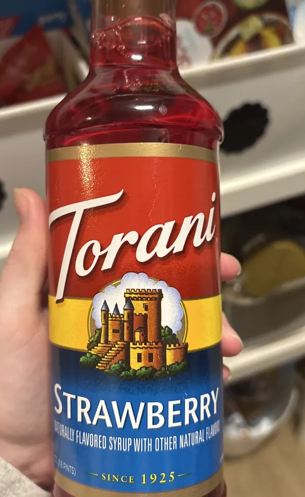 STRAWBERRY NATURALLY FLAVORED SYRUP