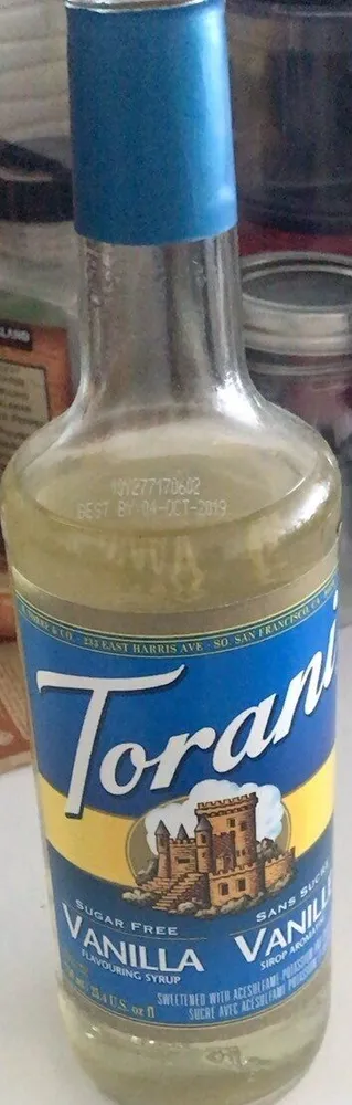 Sugar Free Vanilla Syrop