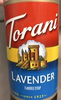 Torani syrup lavender