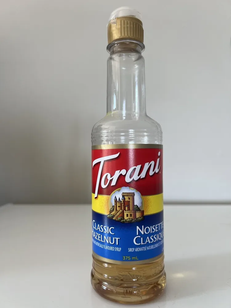 Classic Hazelnut Syrup