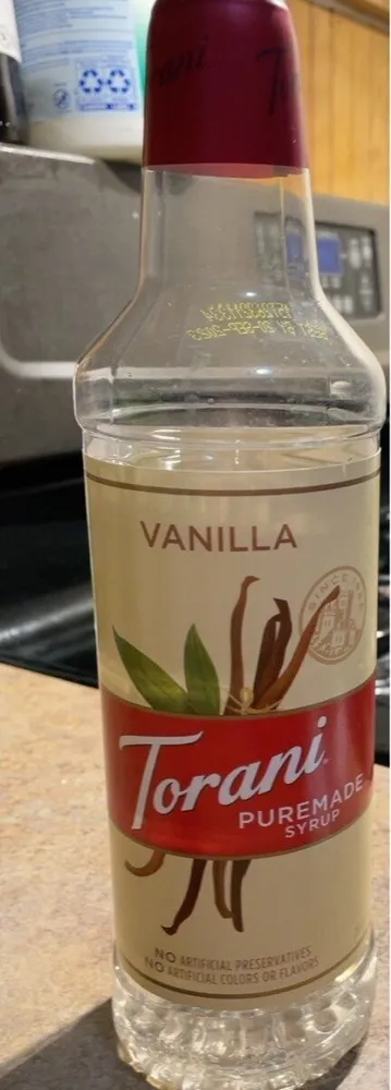 Vanilla Flavored Syrup
