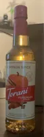 Pumpkin spice pure made syrup