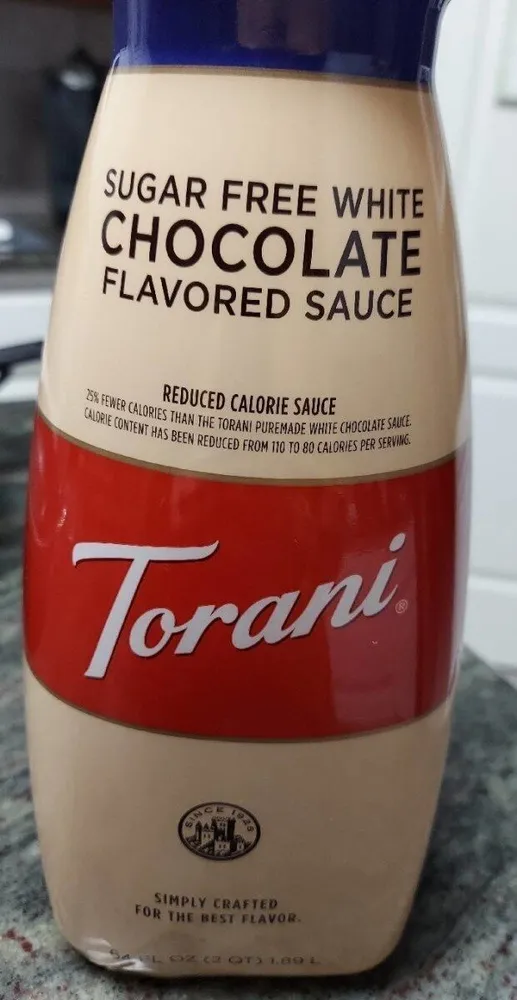 Sugar Free White Chocolate Sauce