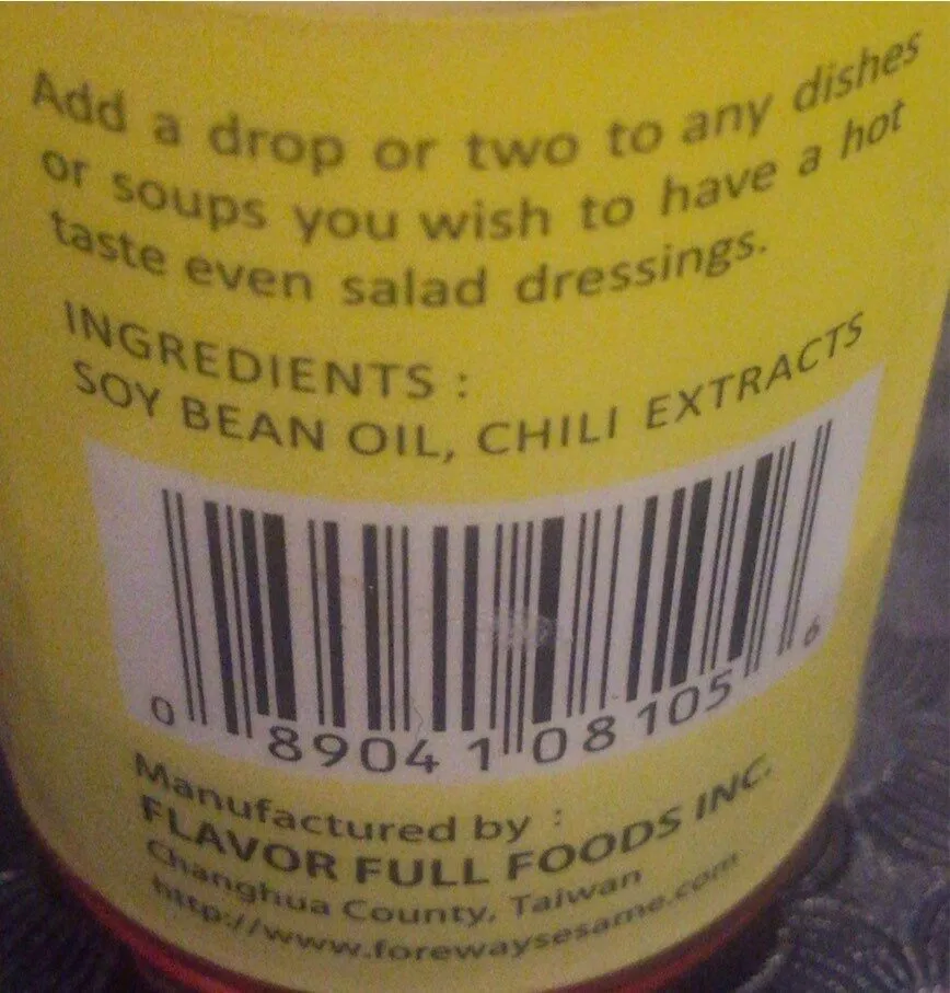 CHILI OLI
