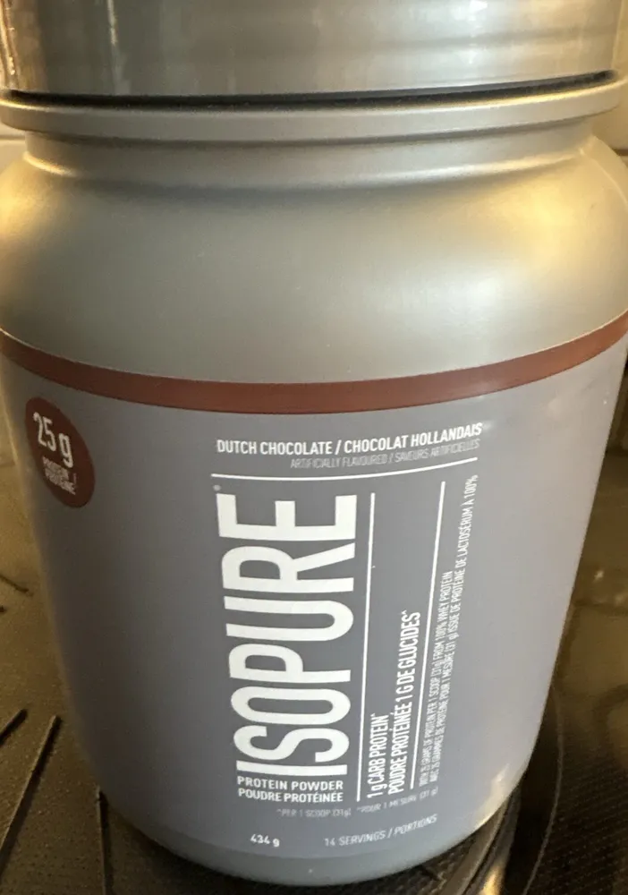 Dutch Chocolate Protein Powder 1g Carb