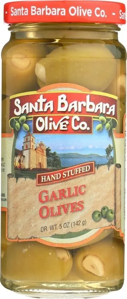 GARLIC OLIVES