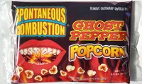 Ghost pepper microwave popcorn