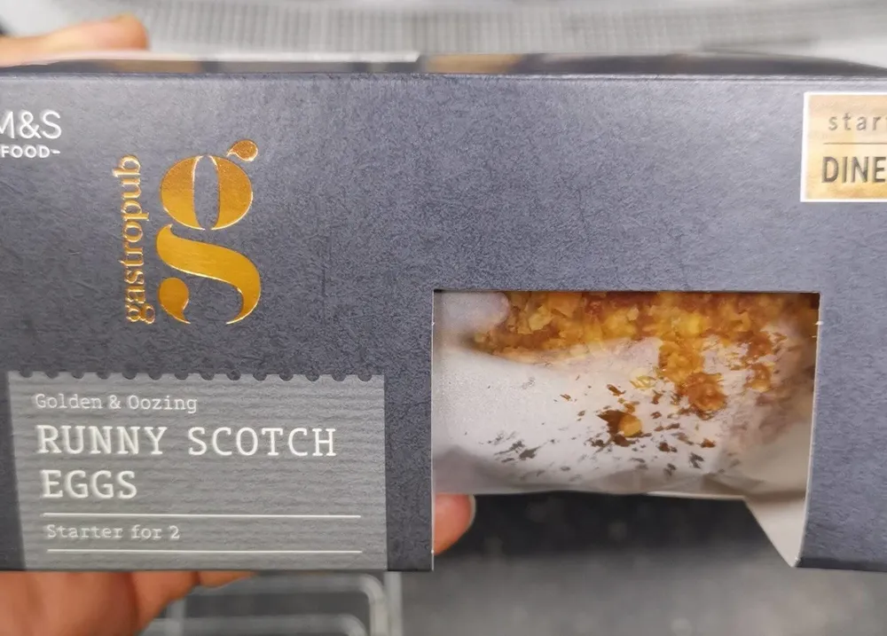 Runny scotch eggs