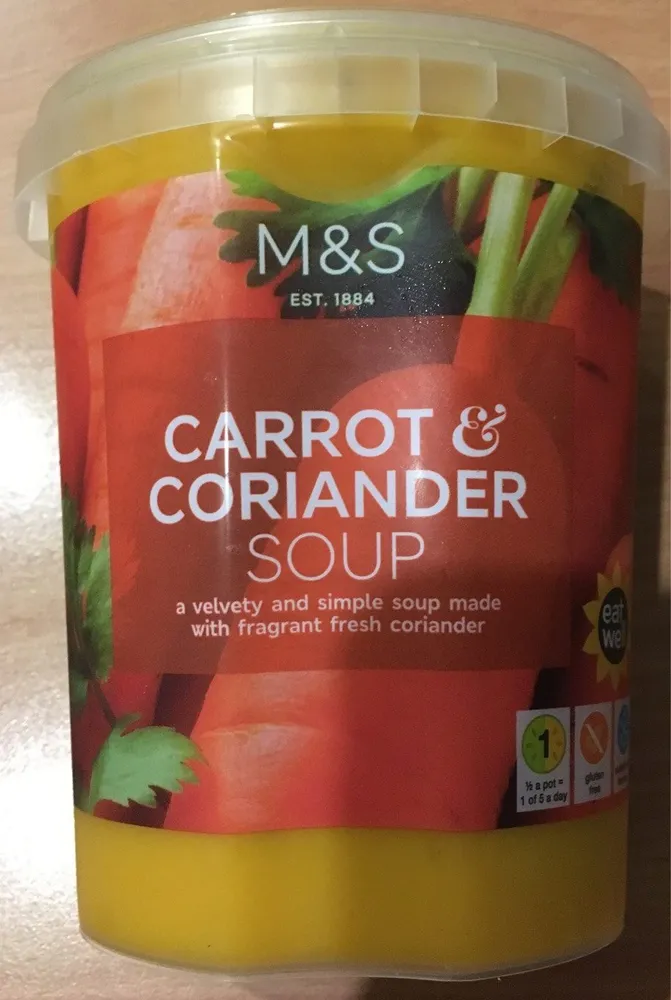 Carrot And Coriander Soup