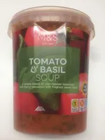 Tomato & basil soup
