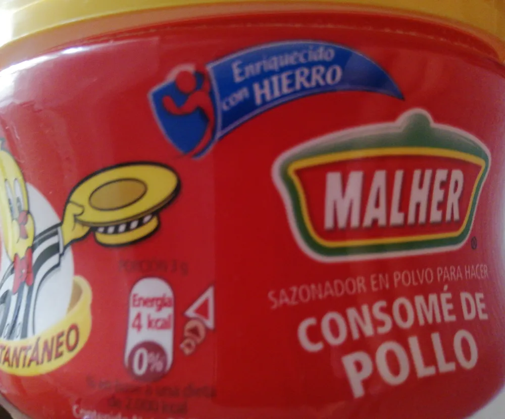 Malher, chicken flavor bouillon