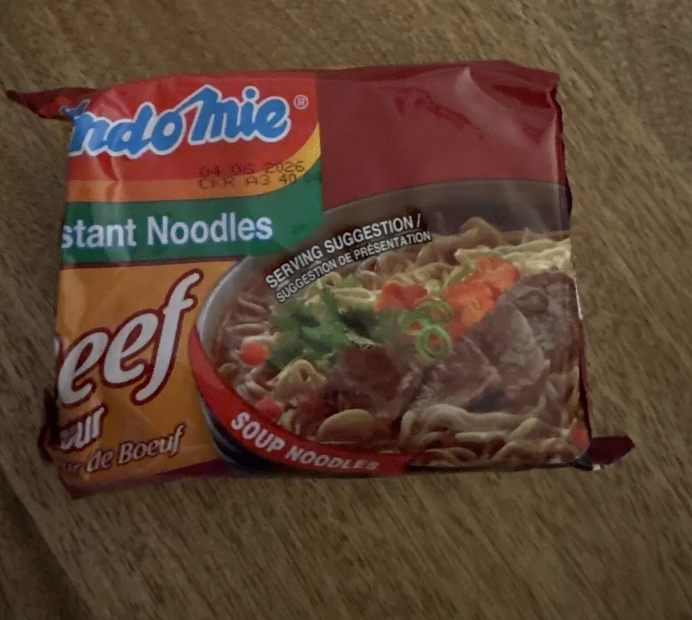 Indo Mie Beef Noodles