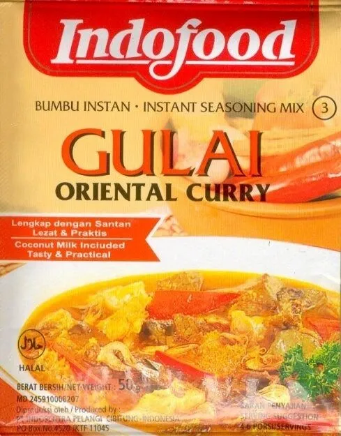 Gulai Oriental Curry 50g