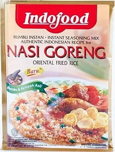 Instant seasoning mix for nasi goreng oriental fried rice