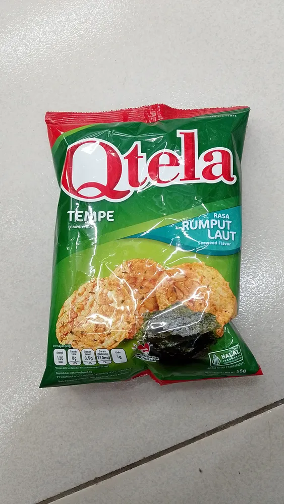 Qtela tempe rumput laut
