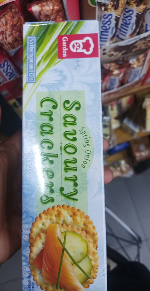 Savoury crackers