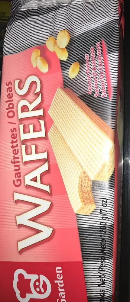 Garden Wafers Peanut flavor
