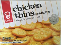 Chicken thins crackers