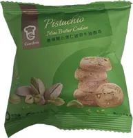 Garden Pistachio Mini Butter Cookies