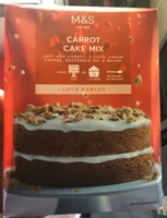 Carrot cake mix