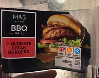 2 ultimate steak burgers