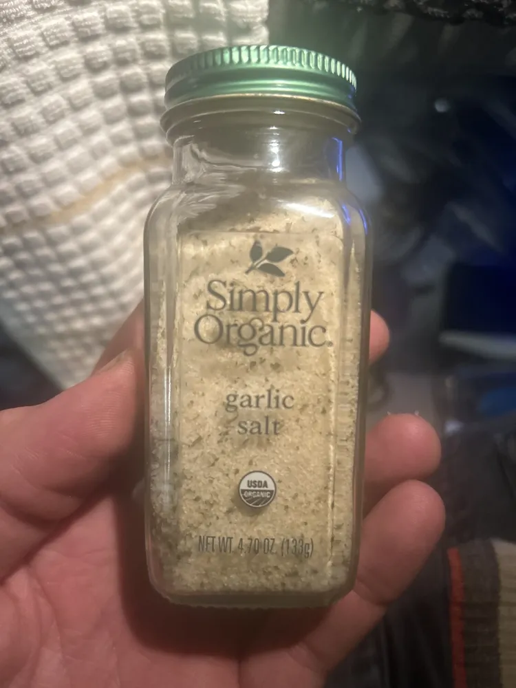Simply organic, garlic salt, garlic