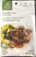 Mélange à sauce aux champignons