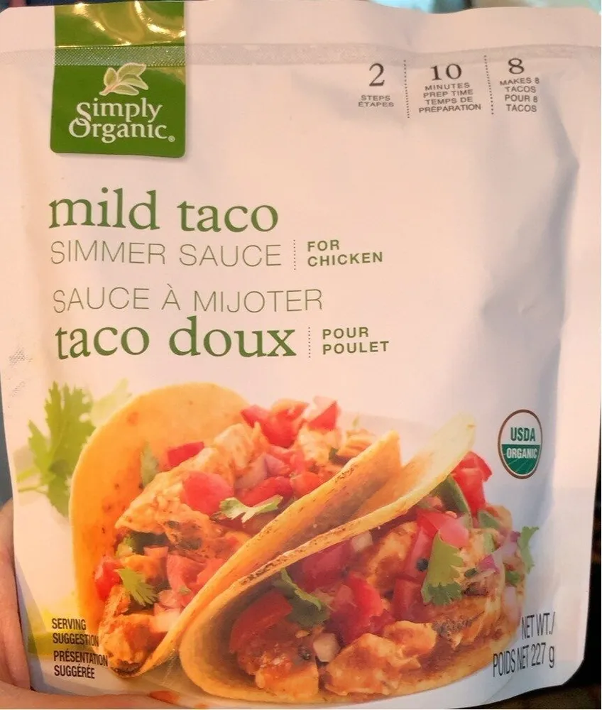 Mild Taco Simmer Sauce