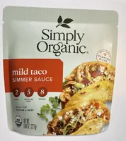 mild taco simmer sauce