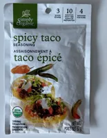 Spicy taco seasoning