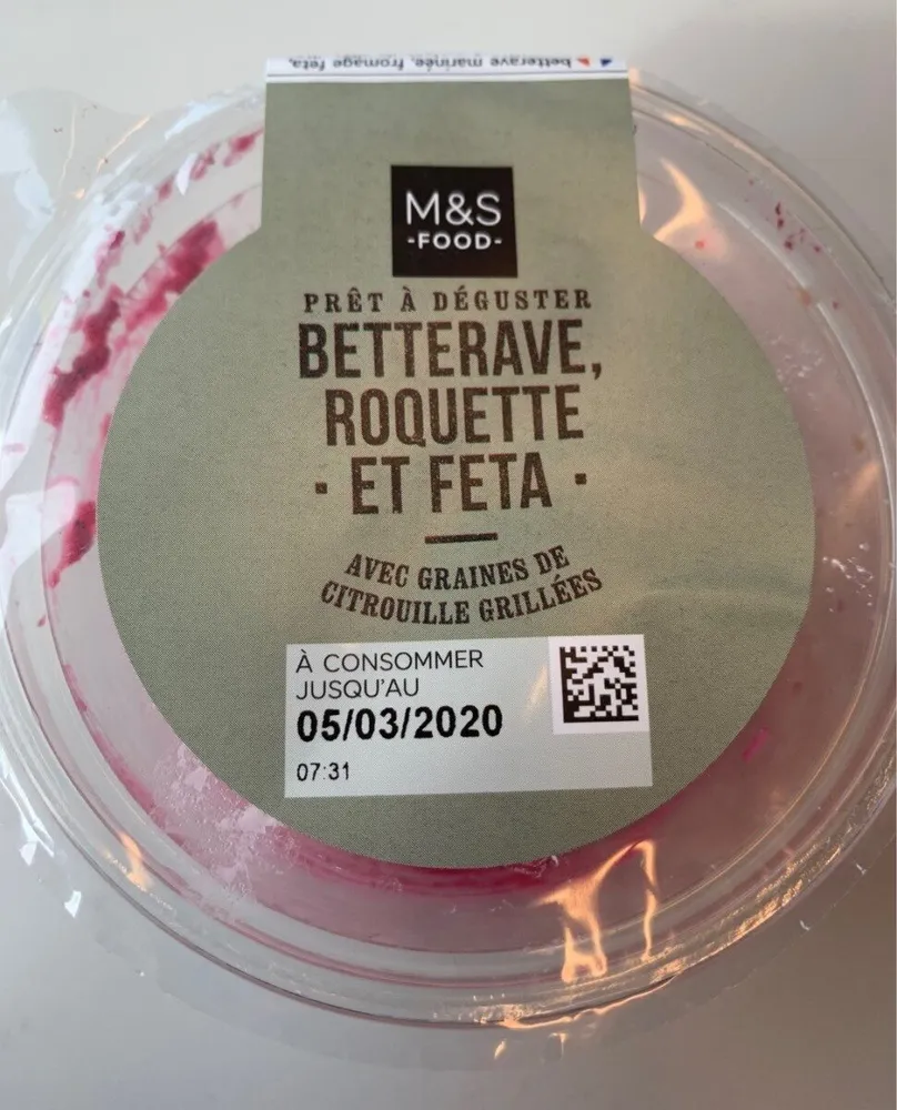 Betterave roquette et Feta