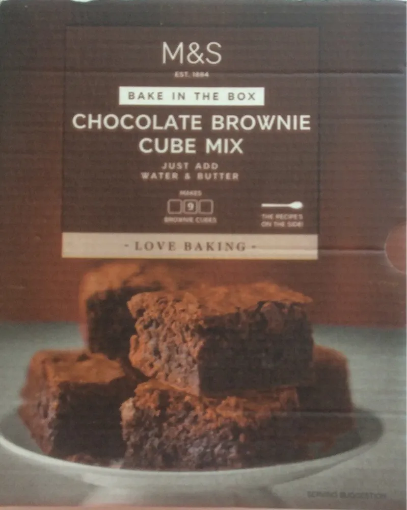 Chocolate Brownie Cube Mix