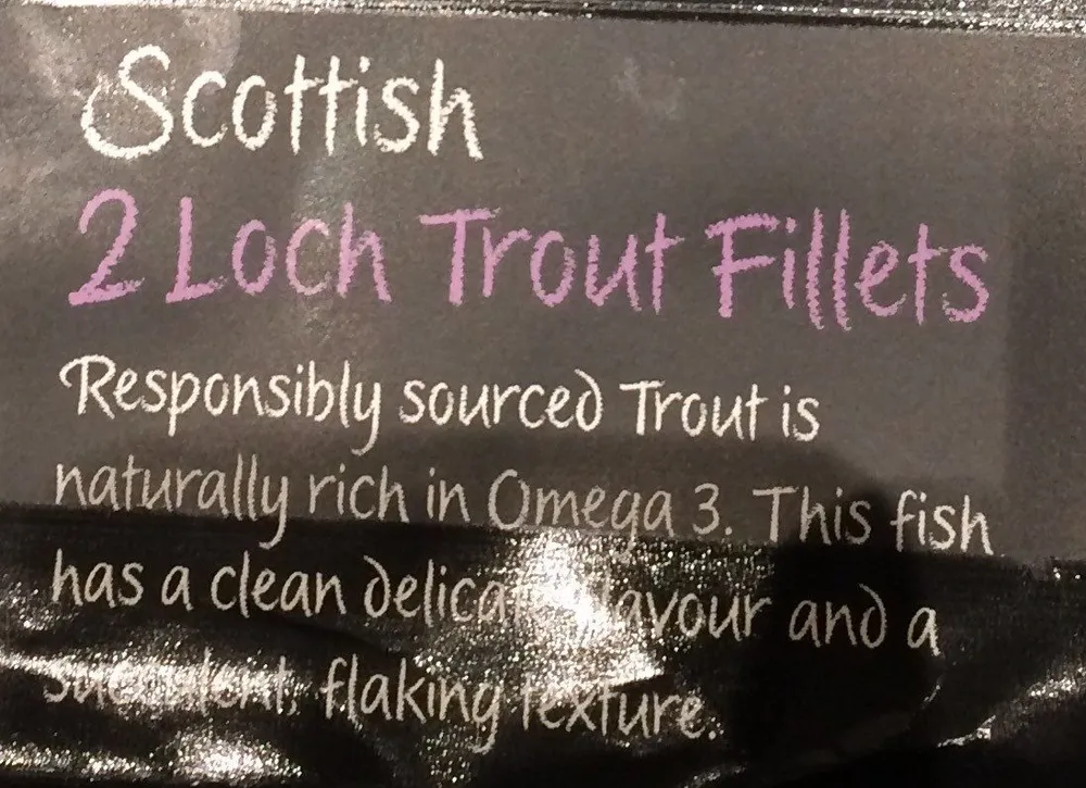 Scottish 2 Loch Trout Filets